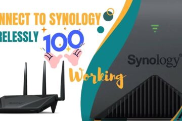 How to connect synology wirelessly