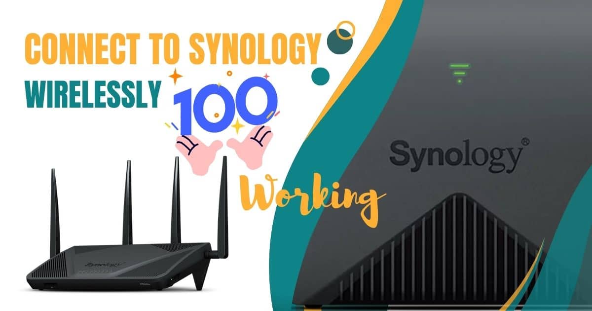 How to Connect Synology wirelessly