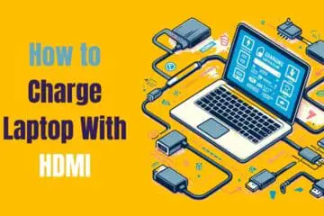 How to charge laptop with hdmi