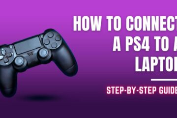 How to connect a ps4 to a laptop