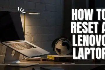 How to reset a lenovo laptop