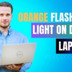 Orange Flashing Light on Dell Laptop